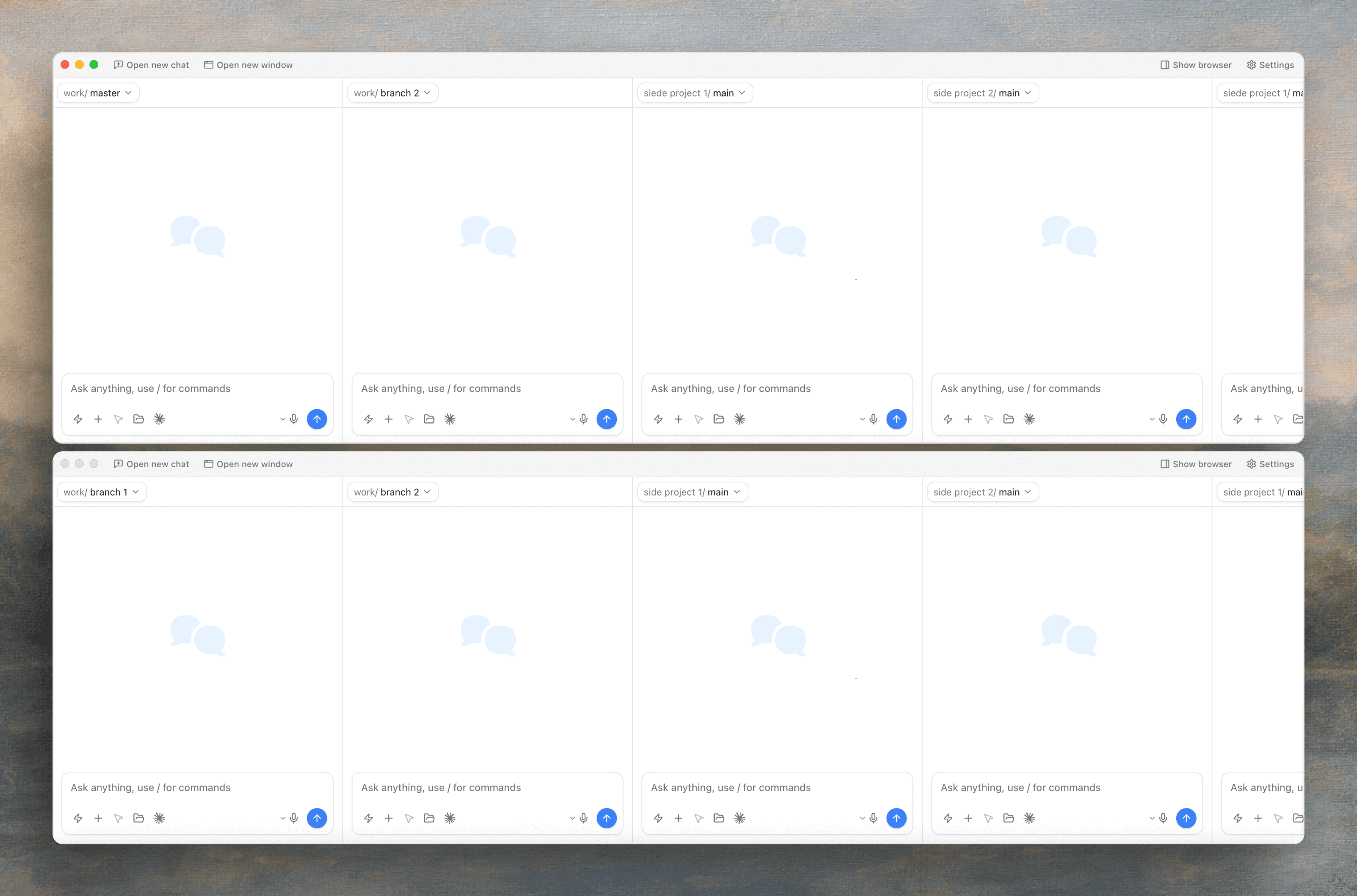craaft interface showing file manager integrated with AI assistant