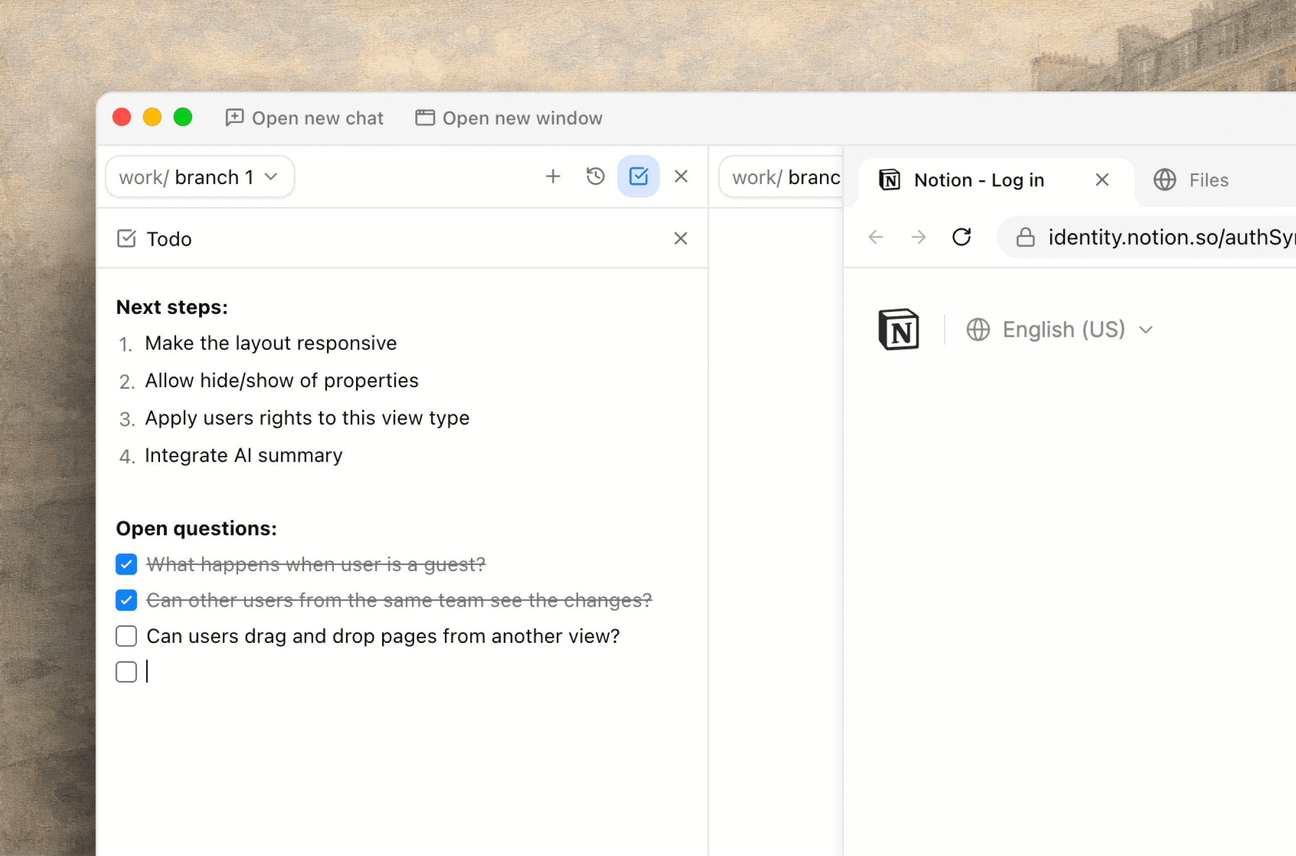 Keep track of your roadmap